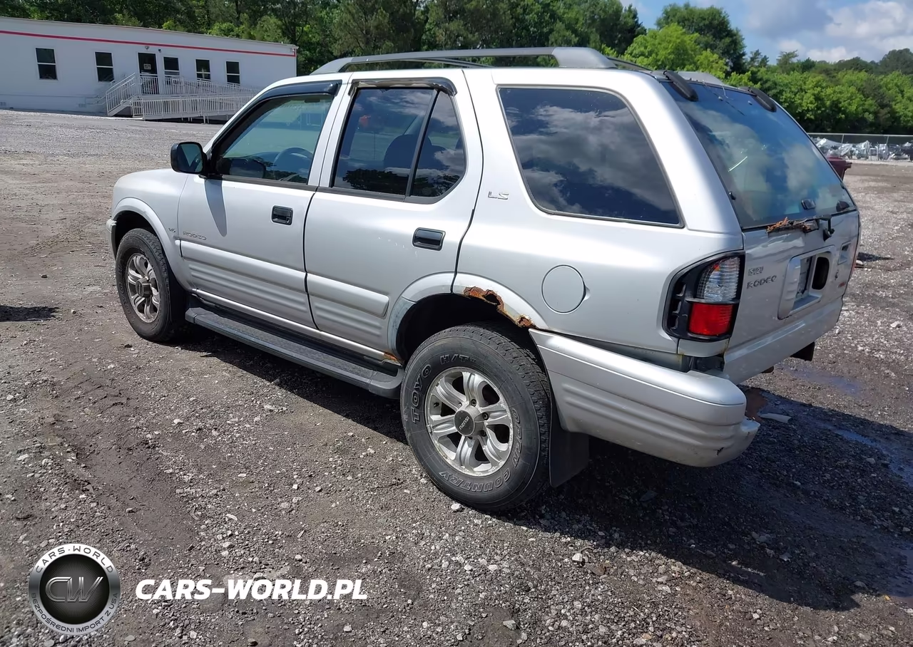 2001 Isuzu Rodeo Ls 3.2L-Ls 3.2L V6-Lse 3.2L V6-S-S 3.2L V6 VIN:4S2DM58W214332354 - 3