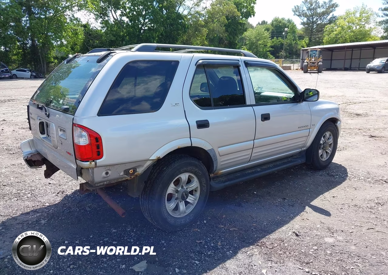 2001 Isuzu Rodeo Ls 3.2L-Ls 3.2L V6-Lse 3.2L V6-S-S 3.2L V6 VIN:4S2DM58W214332354 - 4