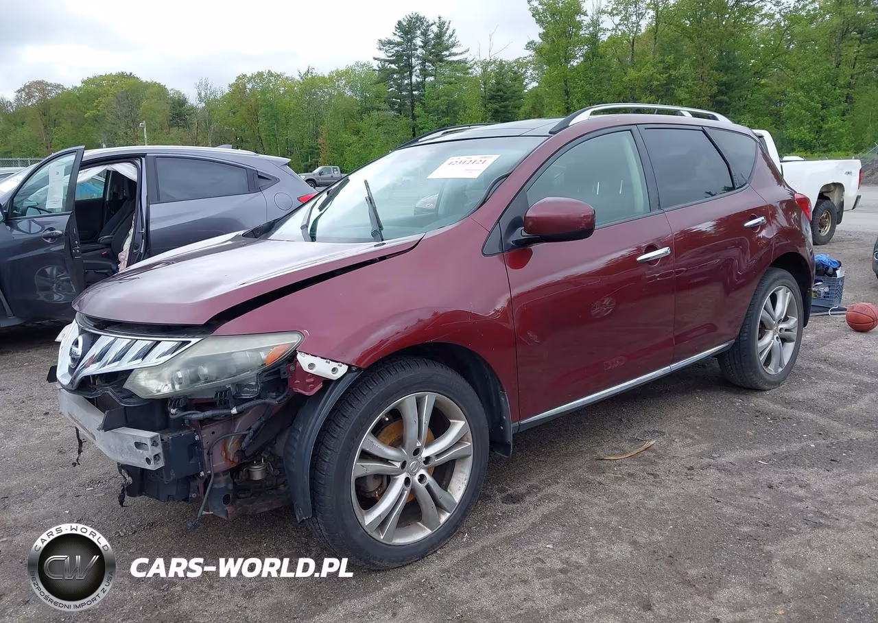 2009 Nissan Murano Le VIN:JN8AZ18W99W100282 - 2