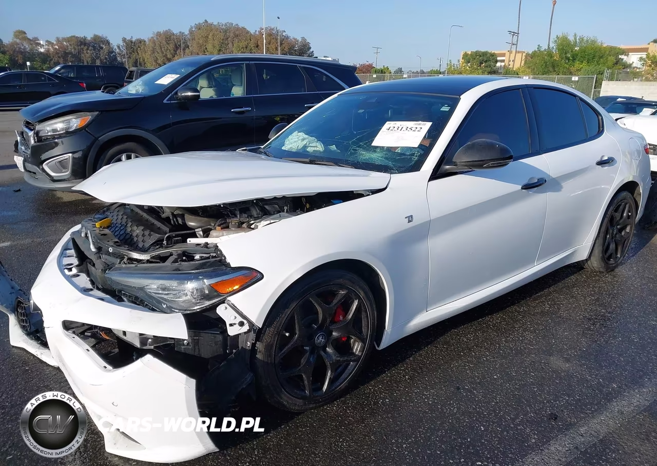 2022 Alfa Romeo Giulia Ti Rwd VIN:ZARFAMBN9N7660565 - 2
