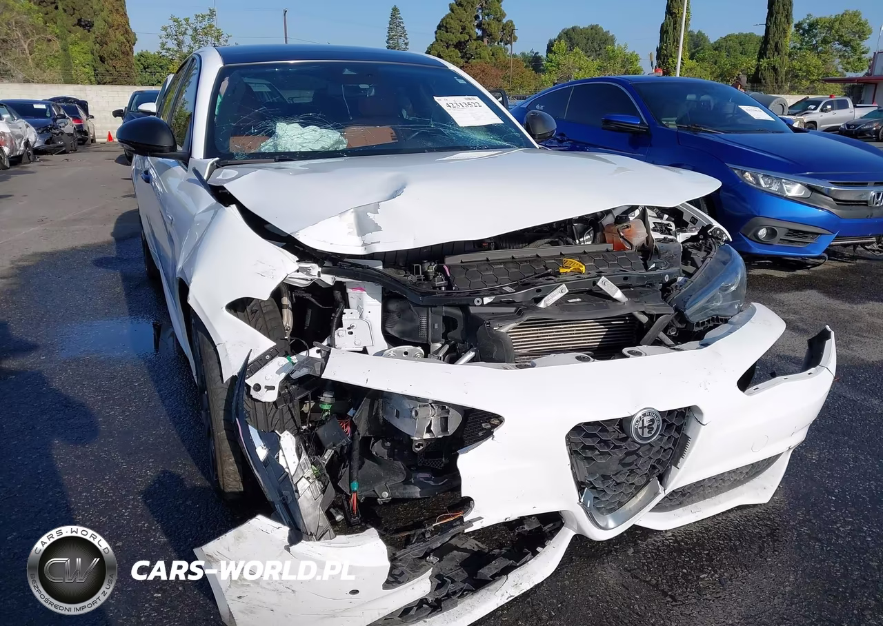 2022 Alfa Romeo Giulia Ti Rwd VIN:ZARFAMBN9N7660565 - 6