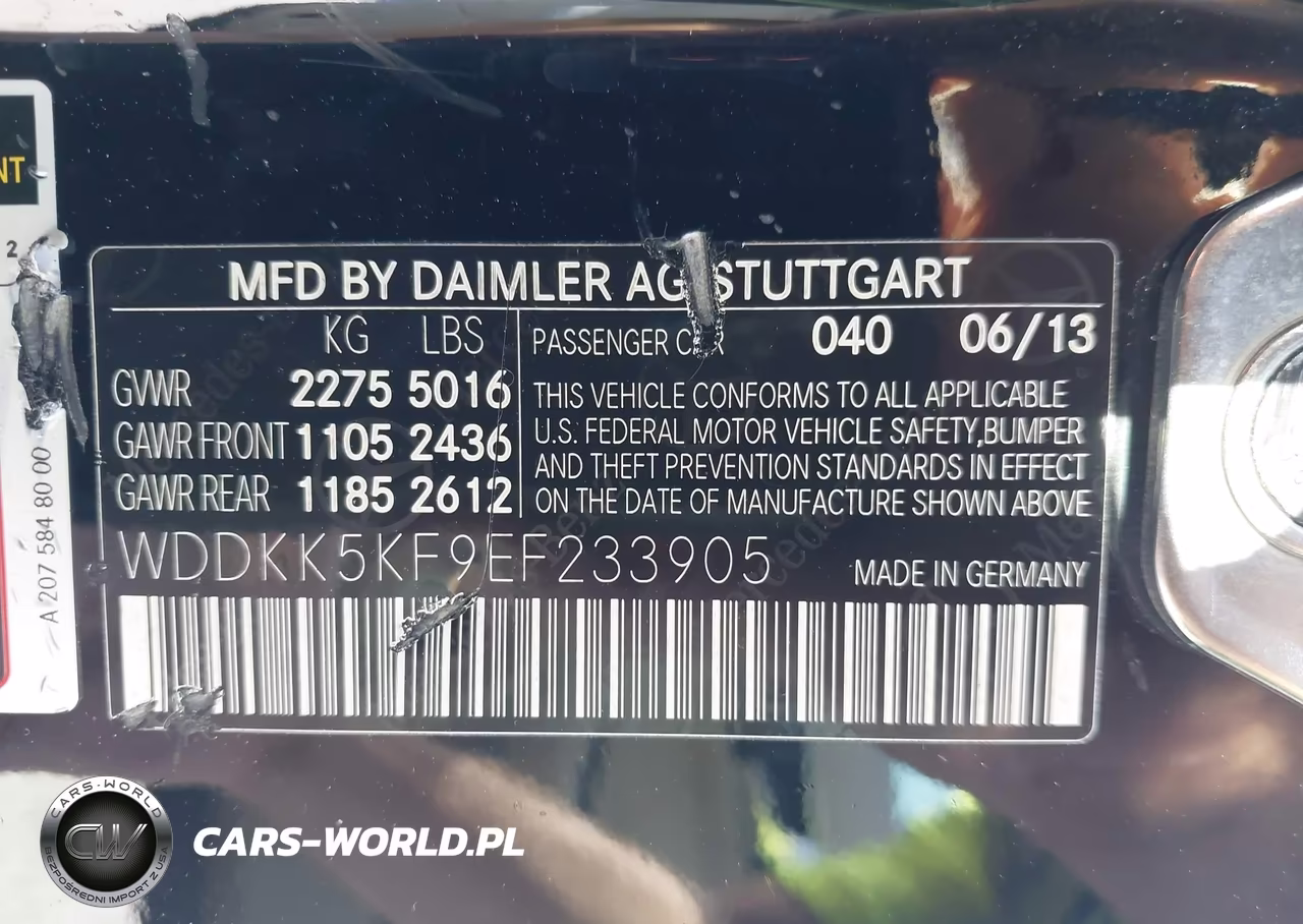 2014 Mercedes-Benz E 350 VIN:WDDKK5KF9EF233905 - 9