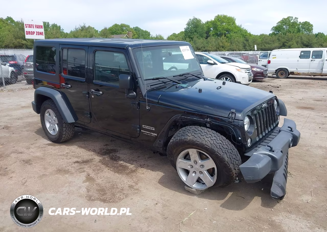 2018 Jeep Wrangler Jk Unlimited Sport S 4X4