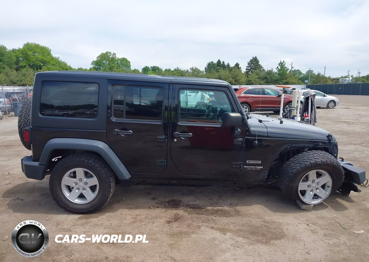 2018 Jeep Wrangler Jk Unlimited Sport S 4X4 VIN:1C4BJWDG7JL838798 - 14