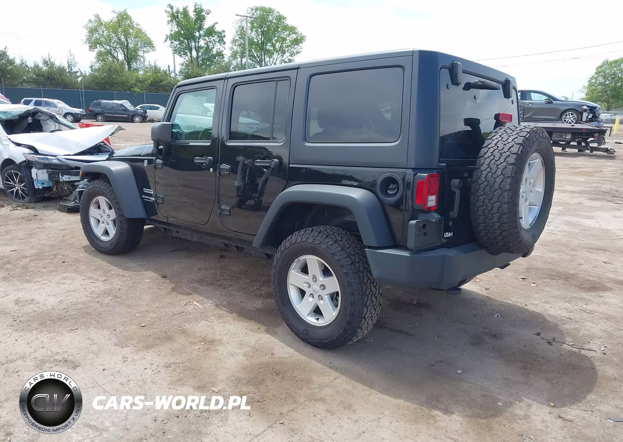 2018 Jeep Wrangler Jk Unlimited Sport S 4X4 VIN:1C4BJWDG7JL838798 - 3