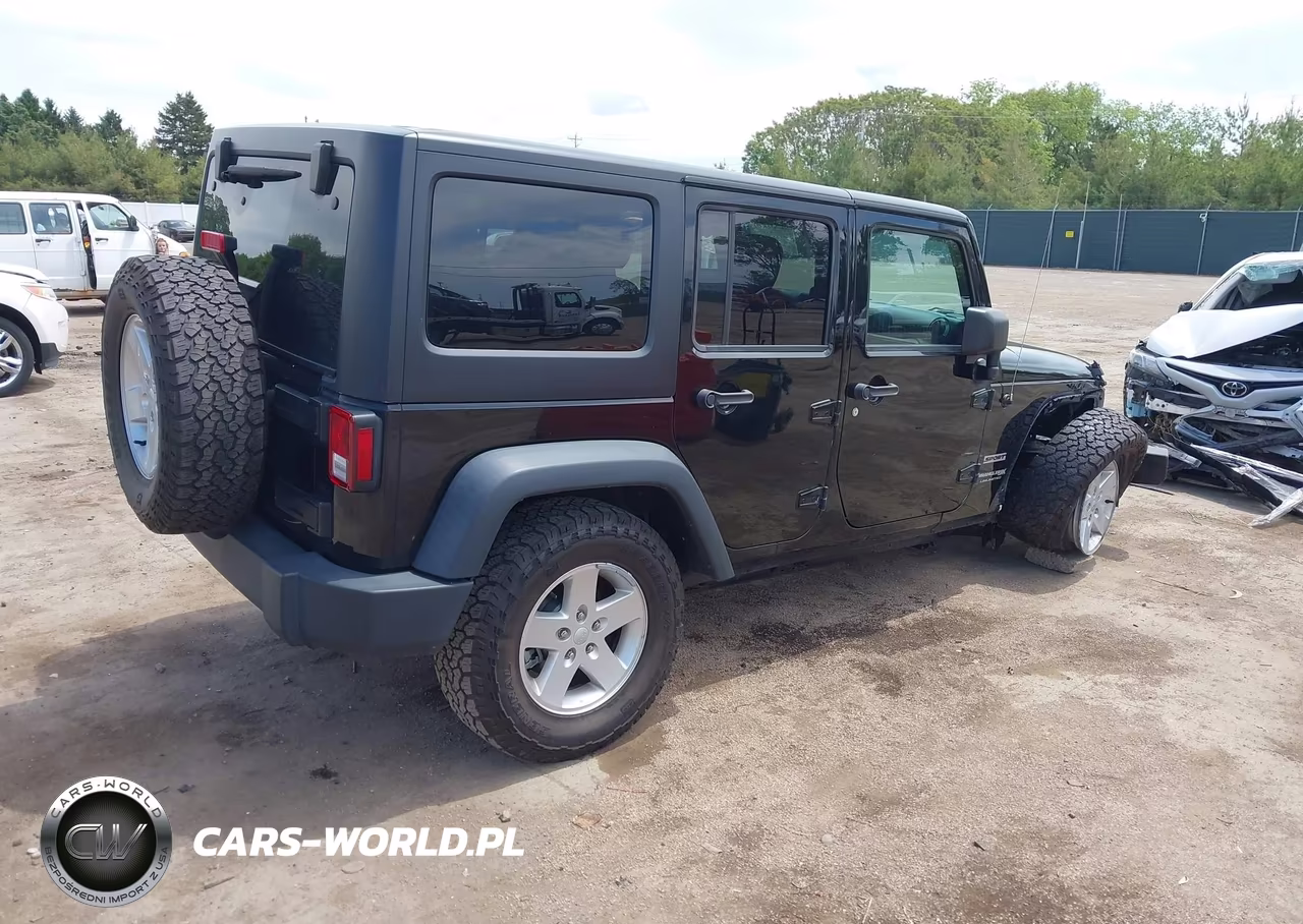 2018 Jeep Wrangler Jk Unlimited Sport S 4X4 VIN:1C4BJWDG7JL838798 - 4