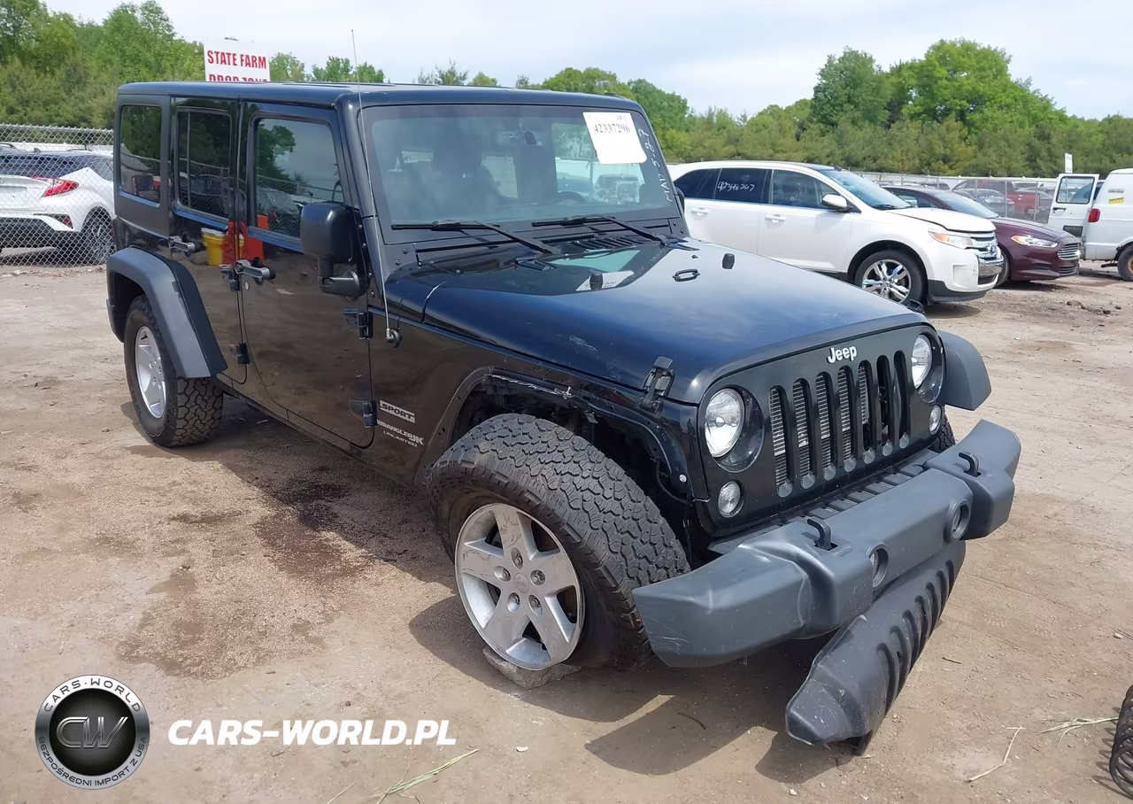 2018 Jeep Wrangler Jk Unlimited Sport S 4X4 VIN:1C4BJWDG7JL838798 - 6
