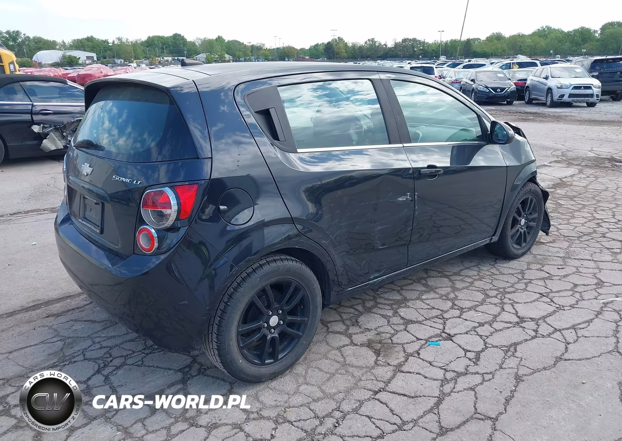2014 Chevrolet Sonic Lt Auto VIN:1G1JC6SH1E4141699 - 4
