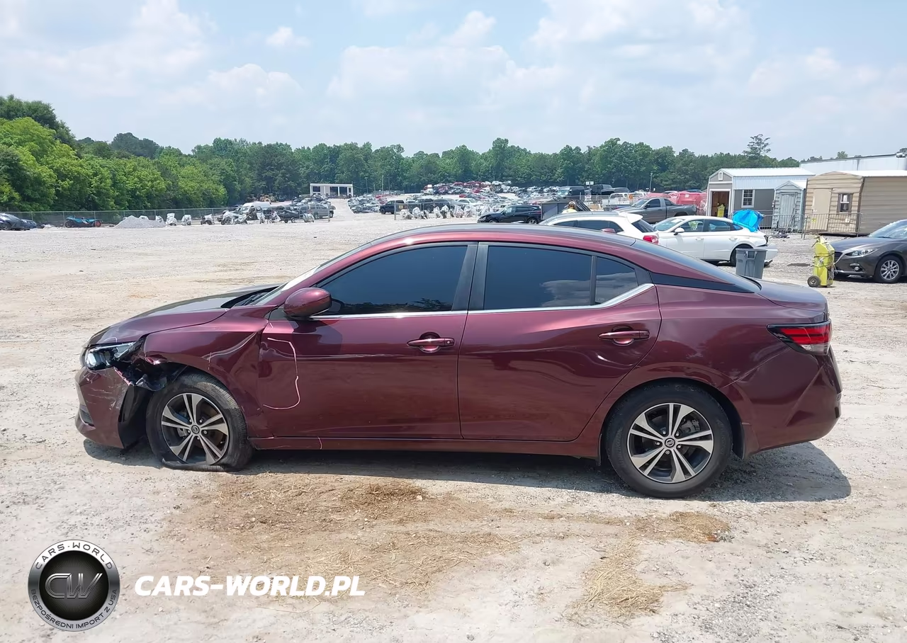 2021 Nissan Sentra Sv Xtronic Cvt VIN:3N1AB8CV6MY221394 - 14