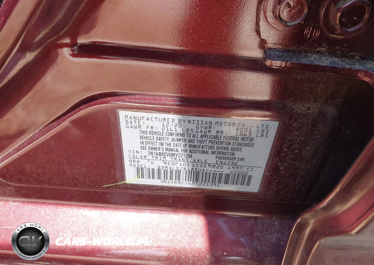 2021 Nissan Sentra Sv Xtronic Cvt VIN:3N1AB8CV6MY221394 - 9