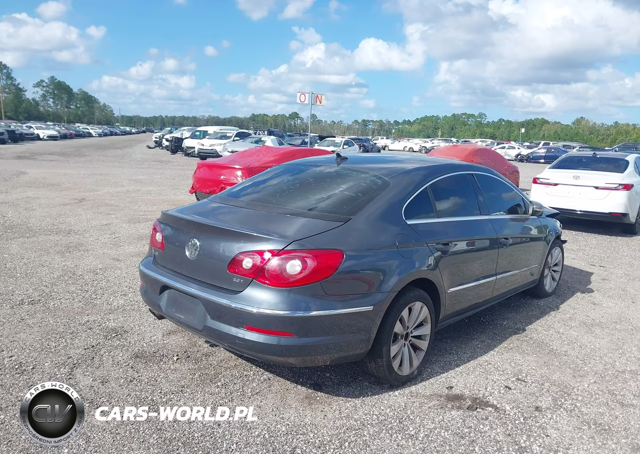 2010 Volkswagen Cc Sport VIN:WVWML7ANXAE517287 - 4