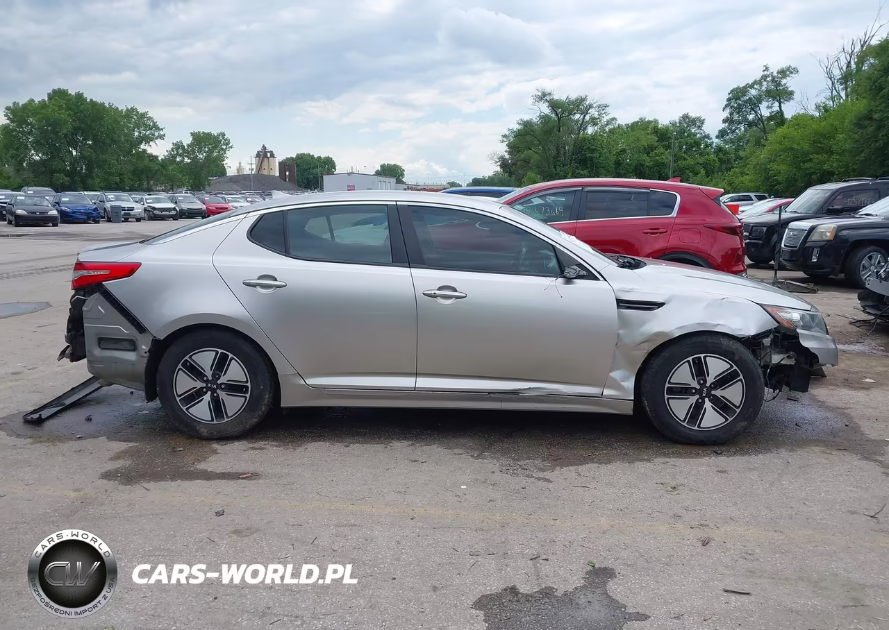 2012 Kia Optima Hybrid Ex VIN:KNAGM4AD6C5019653 - 12