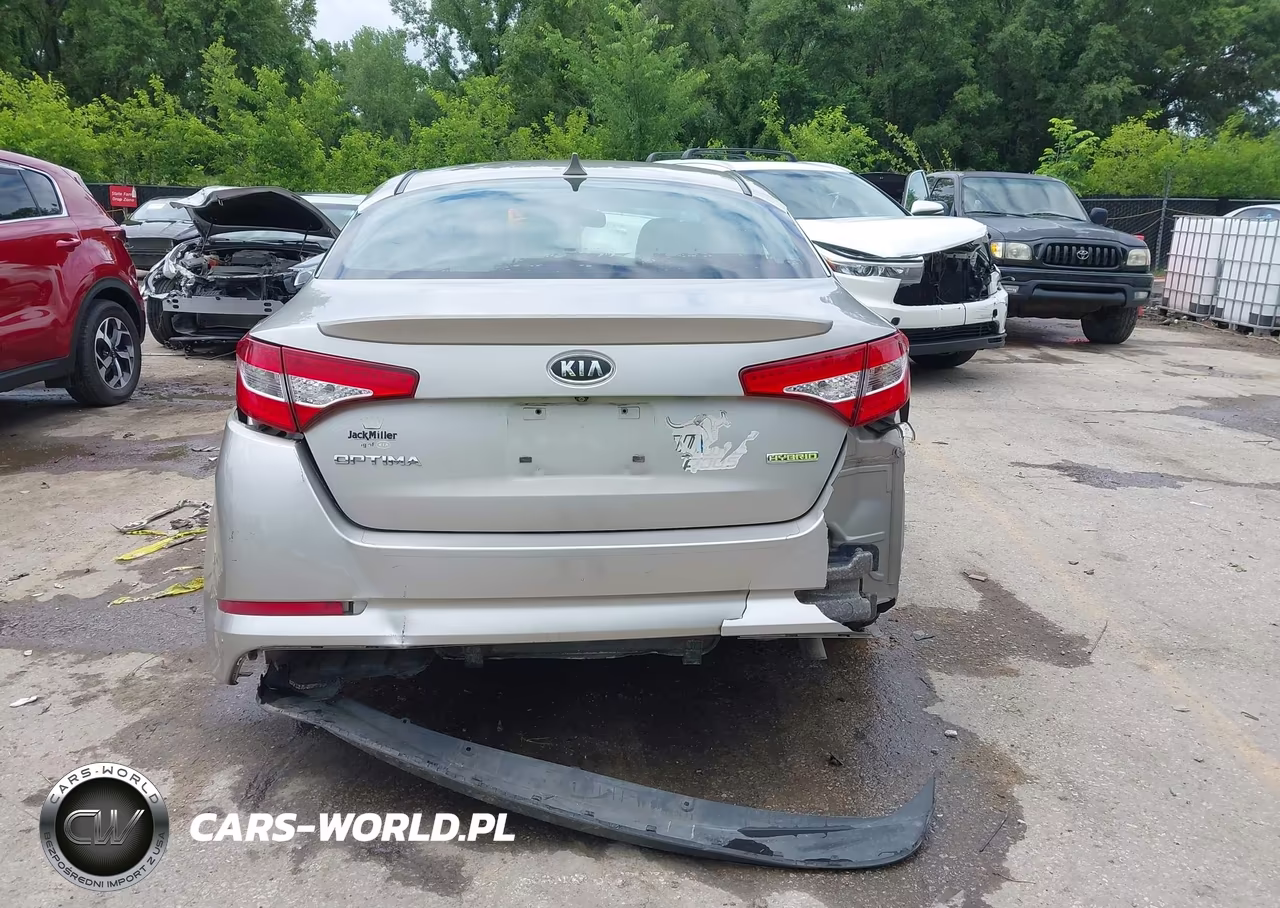 2012 Kia Optima Hybrid Ex VIN:KNAGM4AD6C5019653 - 15