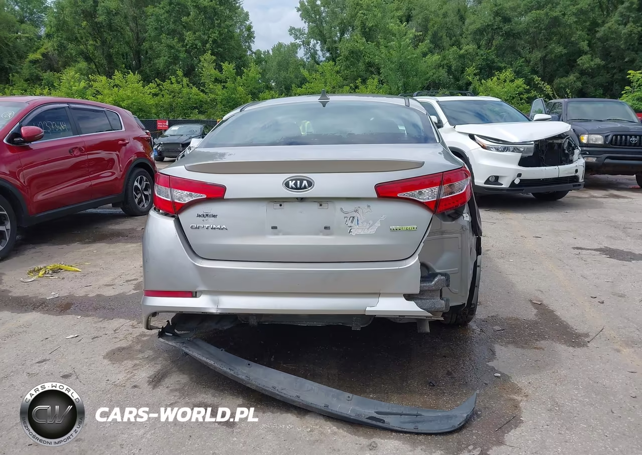 2012 Kia Optima Hybrid Ex VIN:KNAGM4AD6C5019653 - 16