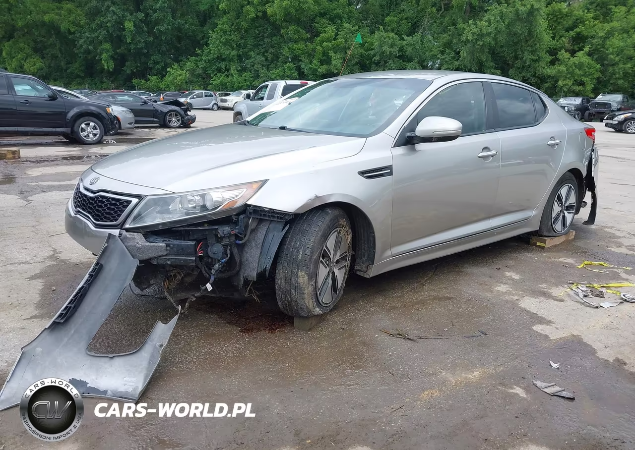 2012 Kia Optima Hybrid Ex VIN:KNAGM4AD6C5019653 - 2