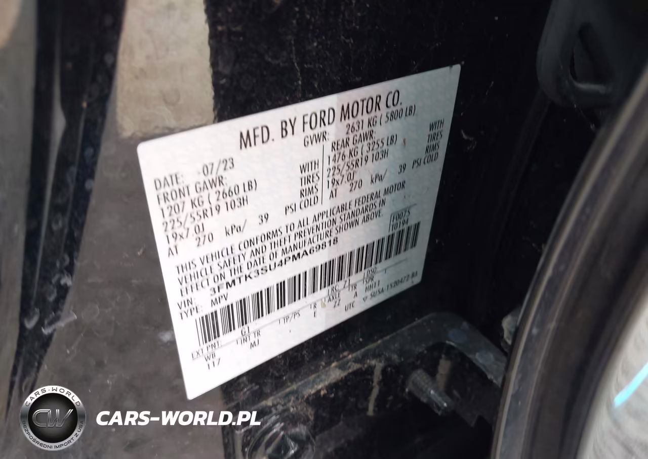 2023 Ford Mustang Mach-E Premium VIN:3FMTK3SU4PMA69818 - 9