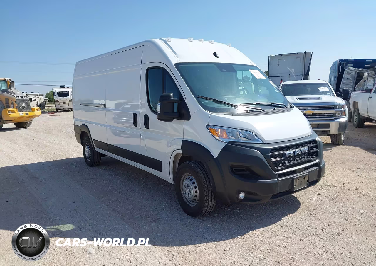 2025 RAM PROMASTER 3500 TRADESMAN HIGH ROOF 159 WB W-PASS SEAT – zdjęcie 1 z 16