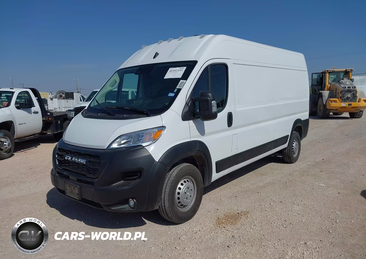 2025 RAM PROMASTER 3500 TRADESMAN HIGH ROOF 159 WB W-PASS SEAT VIN:3C6MRVHG6SE546311 - 2