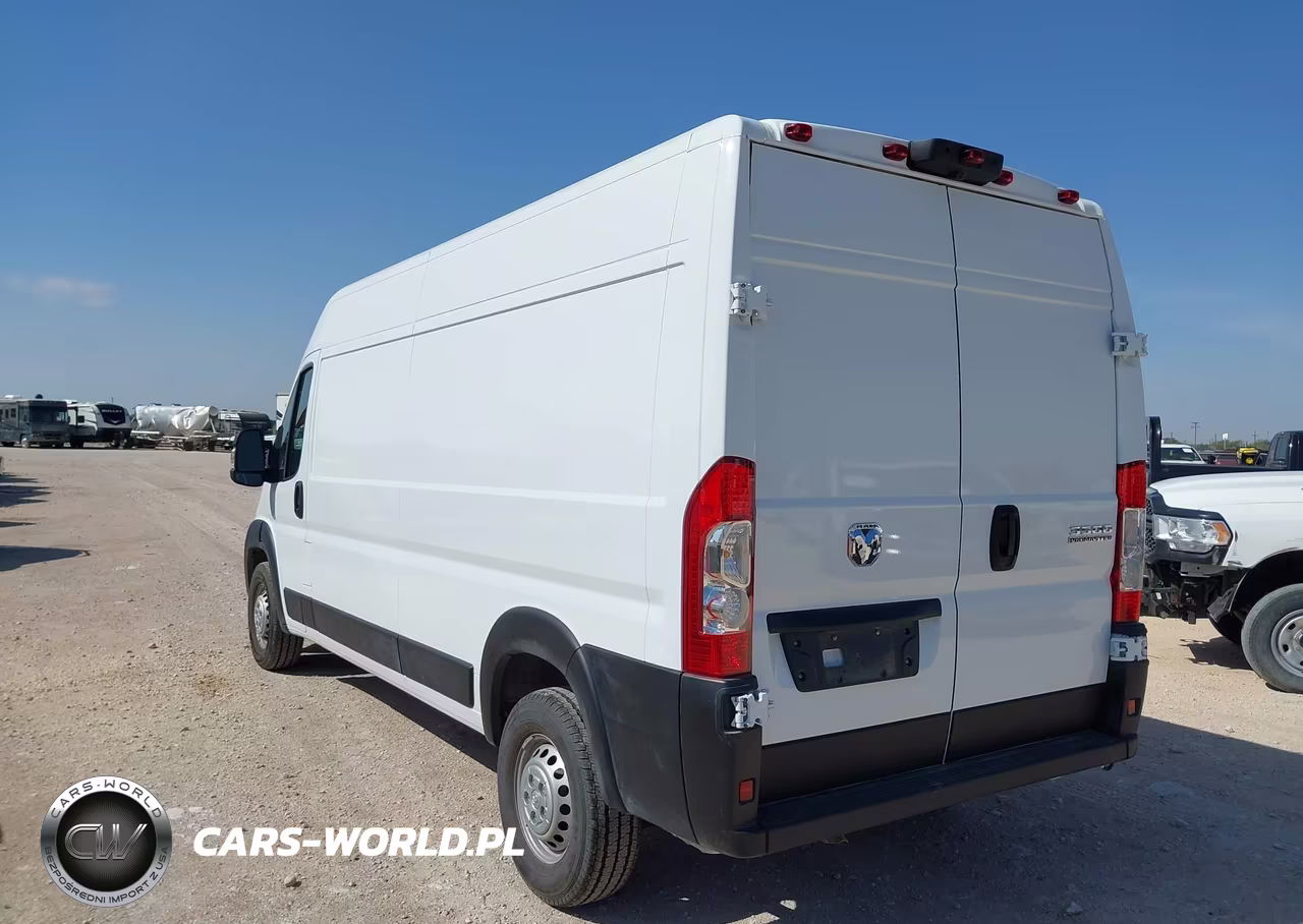 2025 RAM PROMASTER 3500 TRADESMAN HIGH ROOF 159 WB W-PASS SEAT VIN:3C6MRVHG6SE546311 - 3