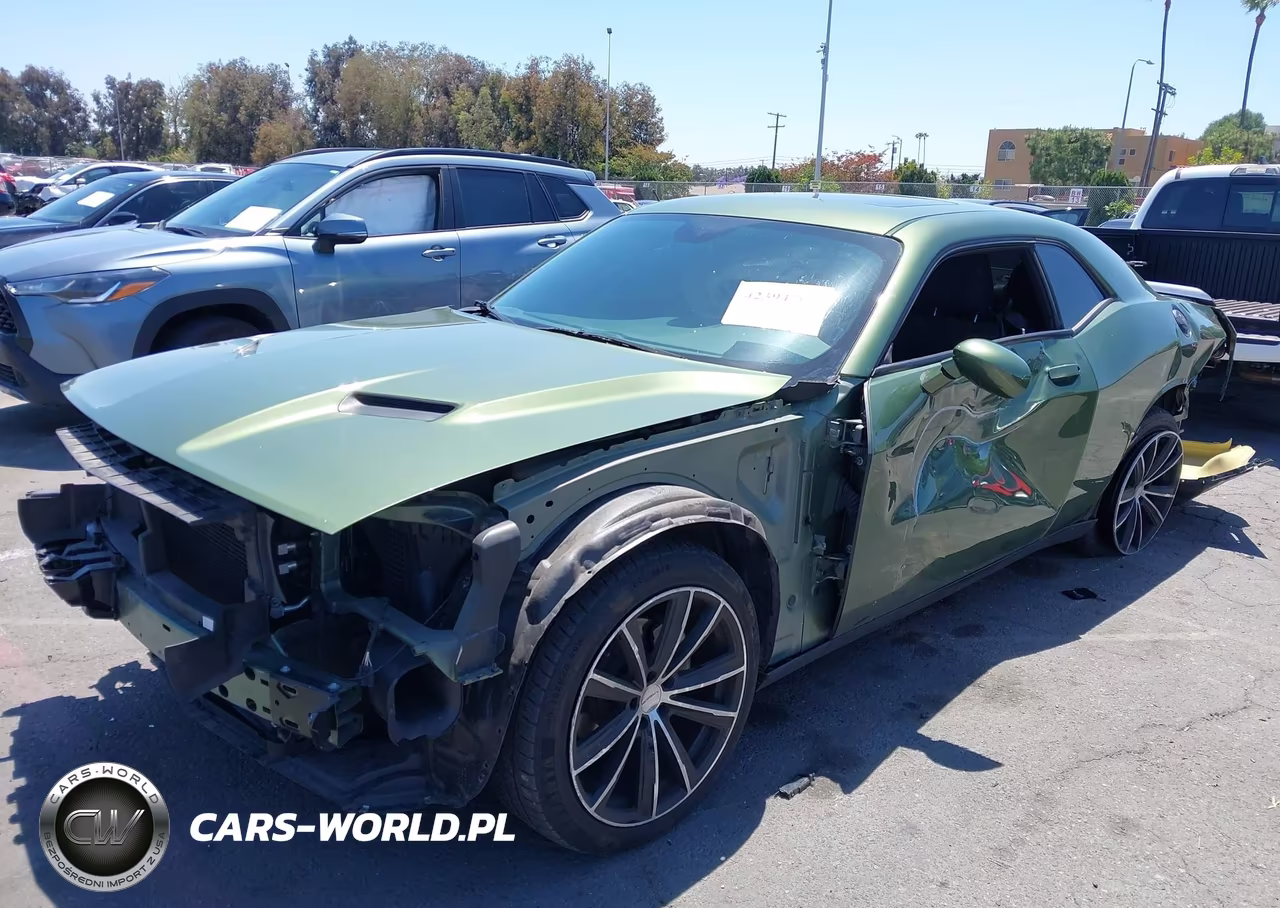 2022 Dodge Challenger Sxt VIN:2C3CDZAG2NH212066 - 2