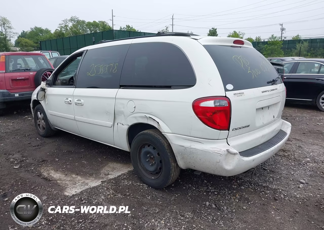 2007 Dodge Grand Caravan Sxt VIN:2D4GP44LX7R329944 - 3