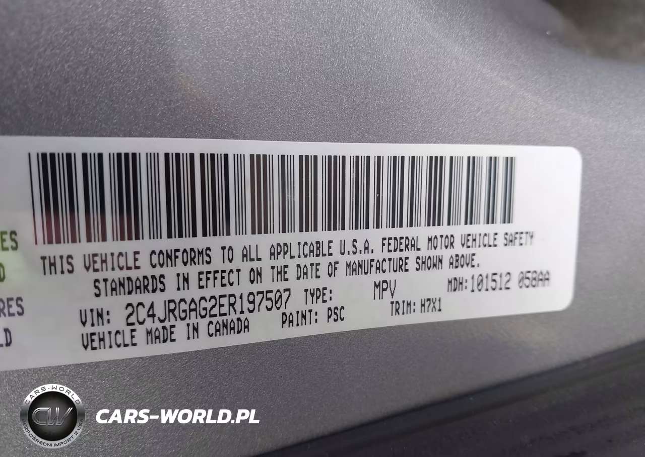 2014 Ram Cargo Tradesman VIN:2C4JRGAG2ER197507 - 9