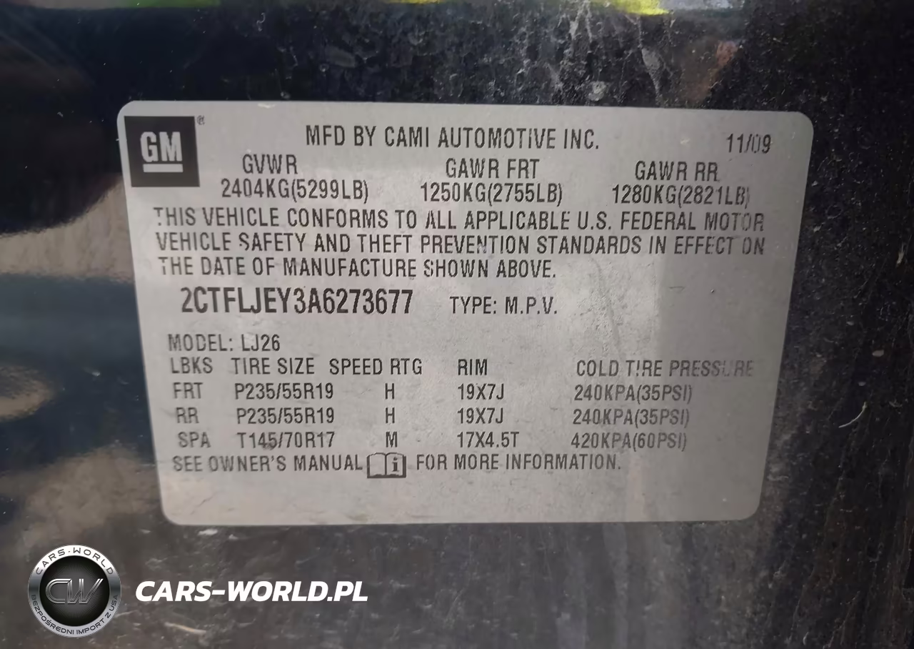 2010 GMC Terrain Slt-2 VIN:2CTFLJEY3A6273677 - 9