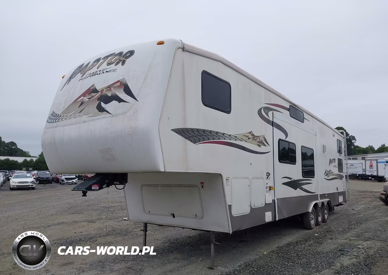 2007 Keystone Raptor Toy Hauler Se VIN:4YDF381357R801440 - 2