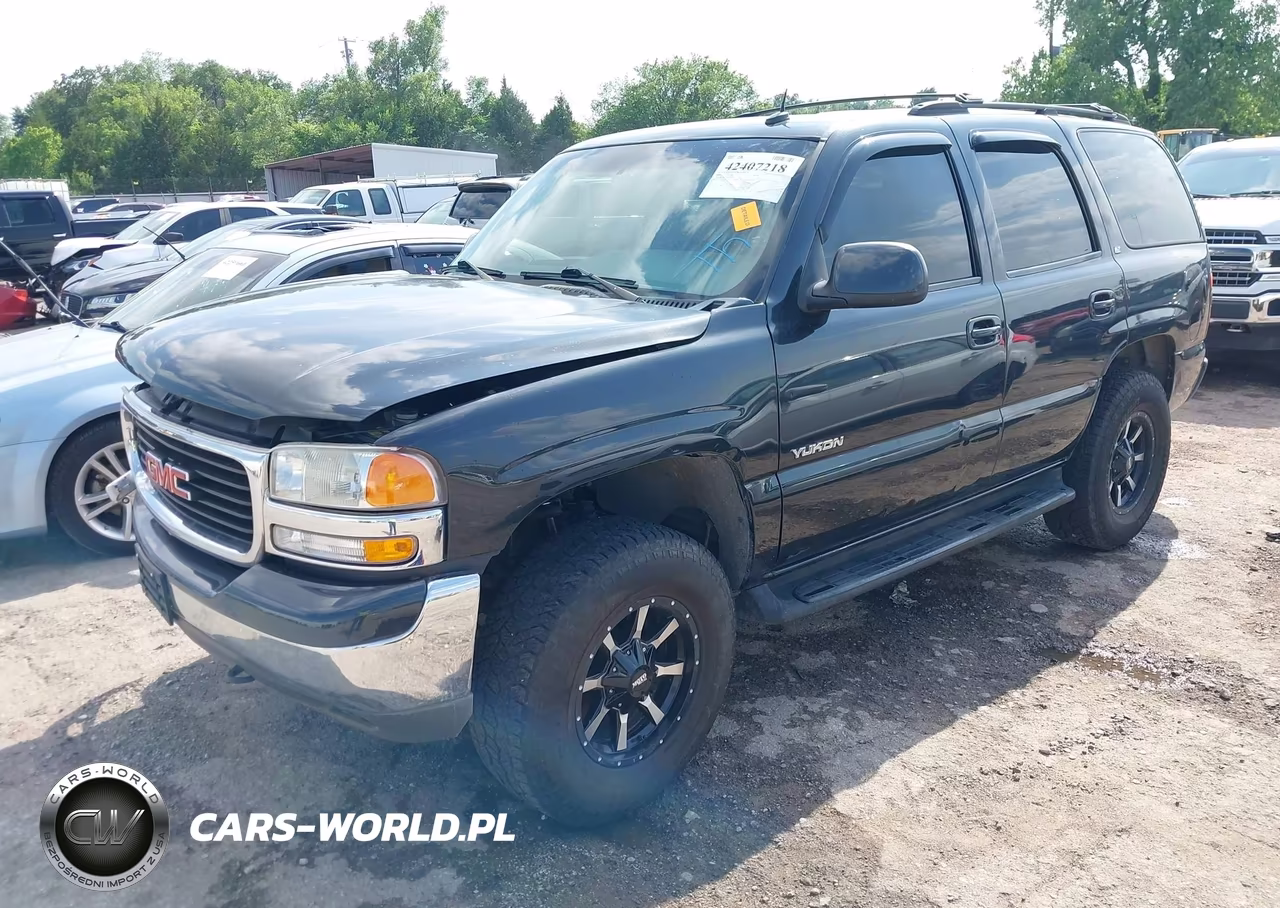 2002 GMC Yukon Slt VIN:1GKEK13Z92R290242 - 2