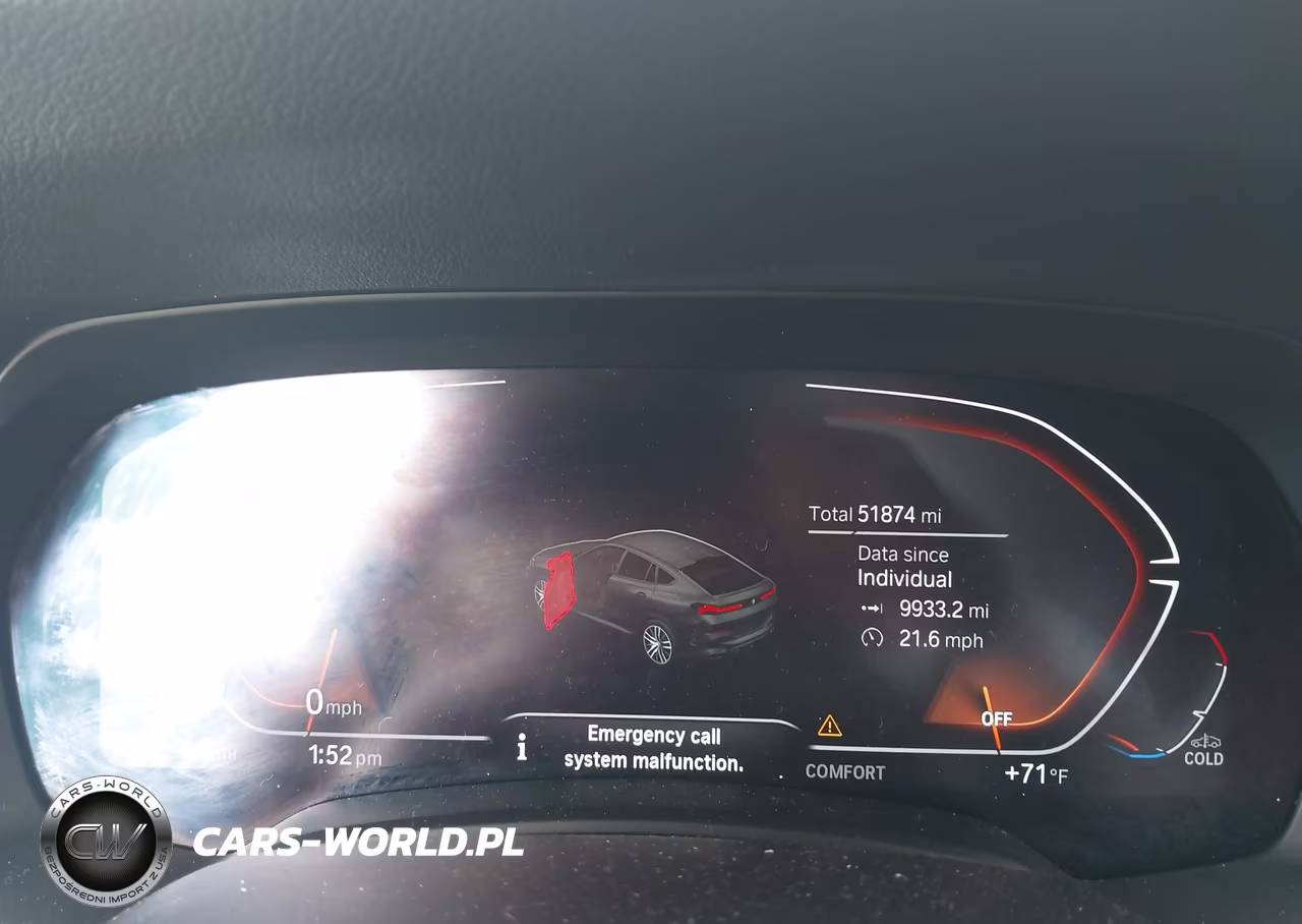 2022 BMW X6 xDrive40I VIN:5UXCY6C07N9K65441 - 7
