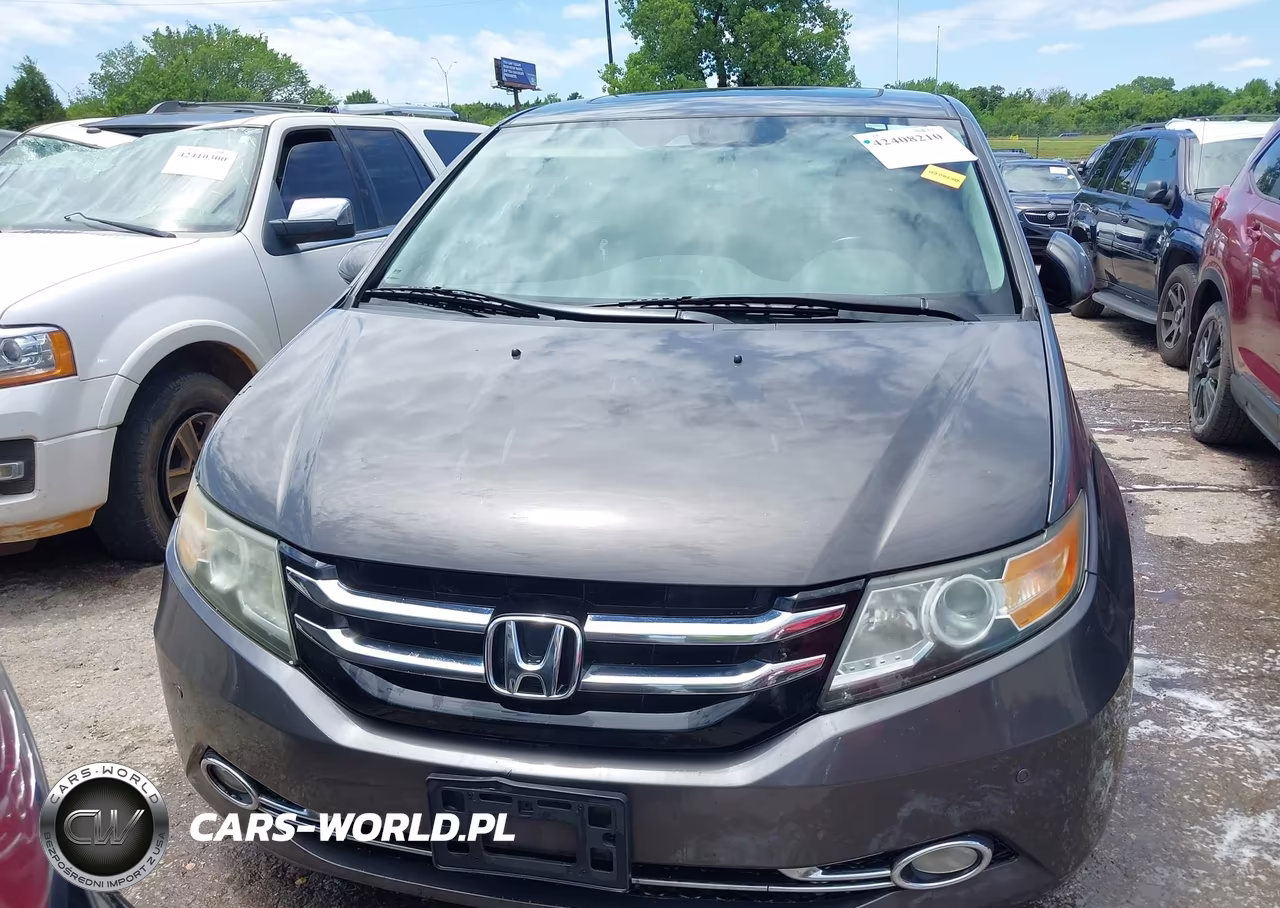 2014 Honda Odyssey Touring-Touring Elite VIN:5FNRL5H95EB020302 - 12