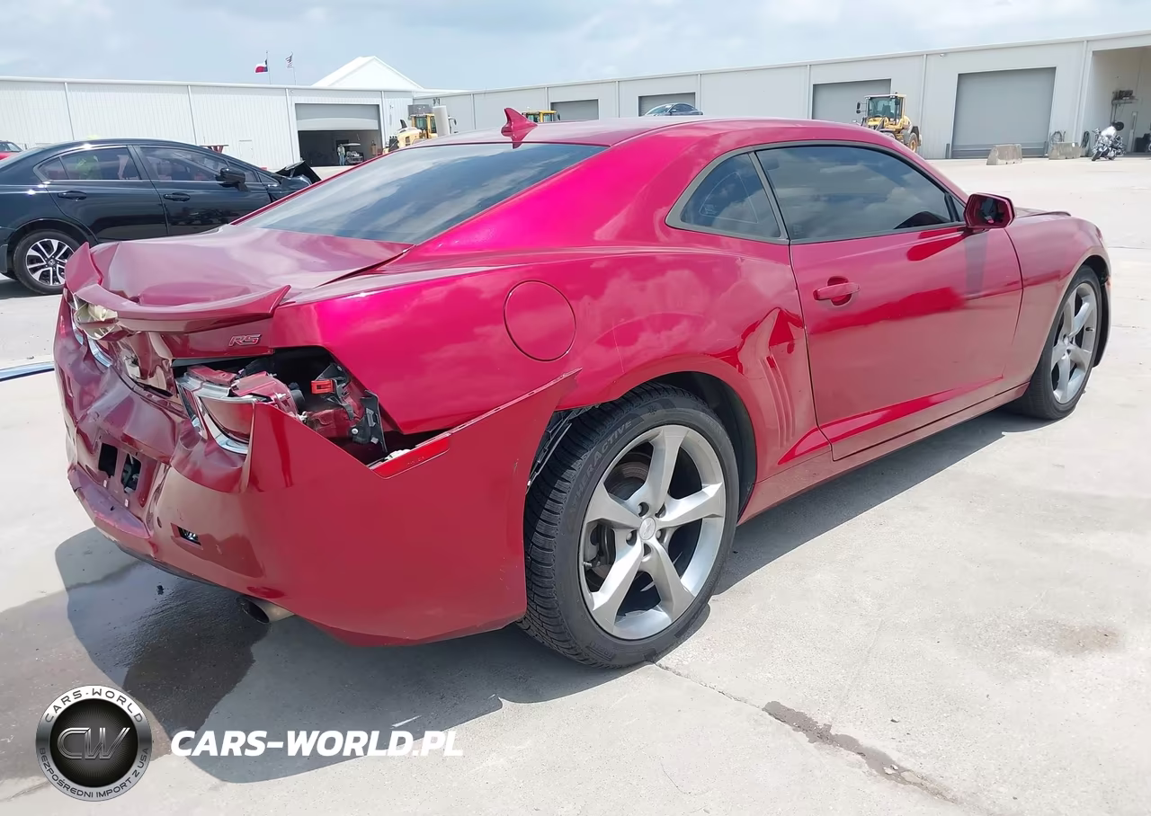 2013 Chevrolet Camaro 1Lt VIN:2G1FB1E33D9204373 - 4