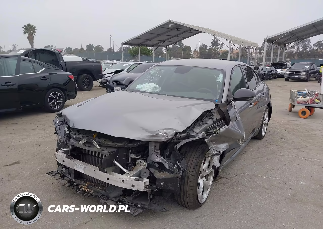 2019 Alfa Romeo Giulia Ti Sport Rwd VIN:ZARFAMBNXK7612360 - 2