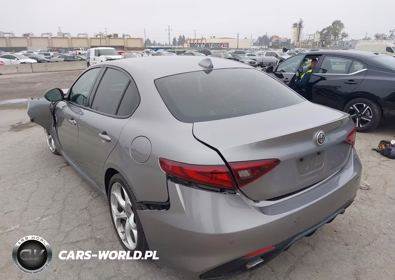 2019 Alfa Romeo Giulia Ti Sport Rwd VIN:ZARFAMBNXK7612360 - 3