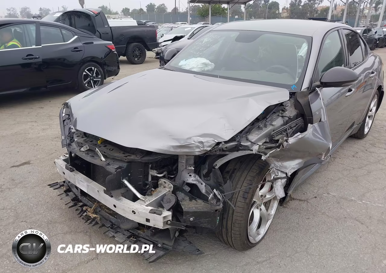 2019 Alfa Romeo Giulia Ti Sport Rwd VIN:ZARFAMBNXK7612360 - 6
