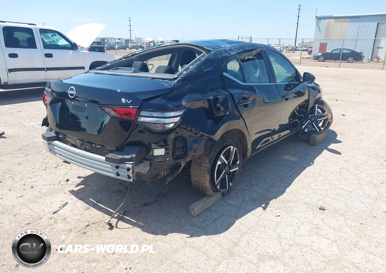 2024 Nissan Sentra Sv Xtronic Cvt VIN:3N1AB8CV1RY365619 - 4