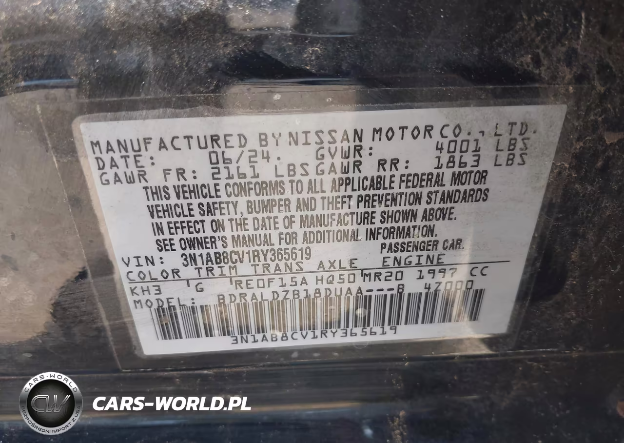 2024 Nissan Sentra Sv Xtronic Cvt VIN:3N1AB8CV1RY365619 - 9