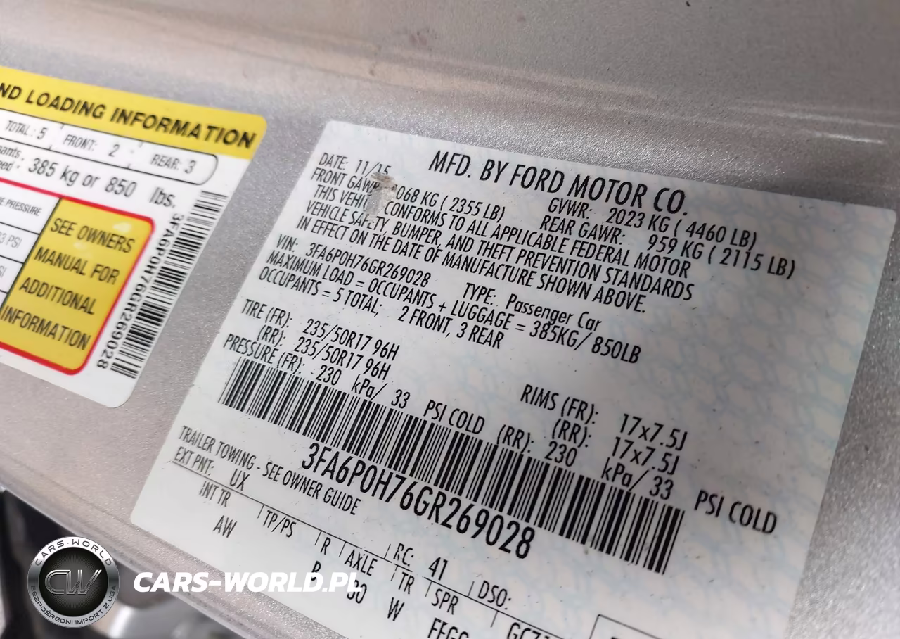 2016 Ford Fusion Se VIN:3FA6P0H76GR269028 - 9