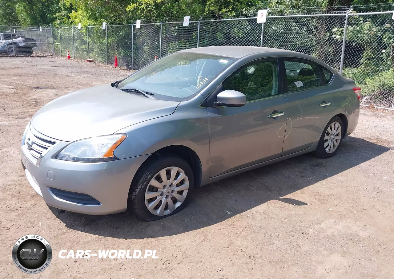 2013 Nissan Sentra Sv VIN:3N1AB7AP8DL672239 - 2
