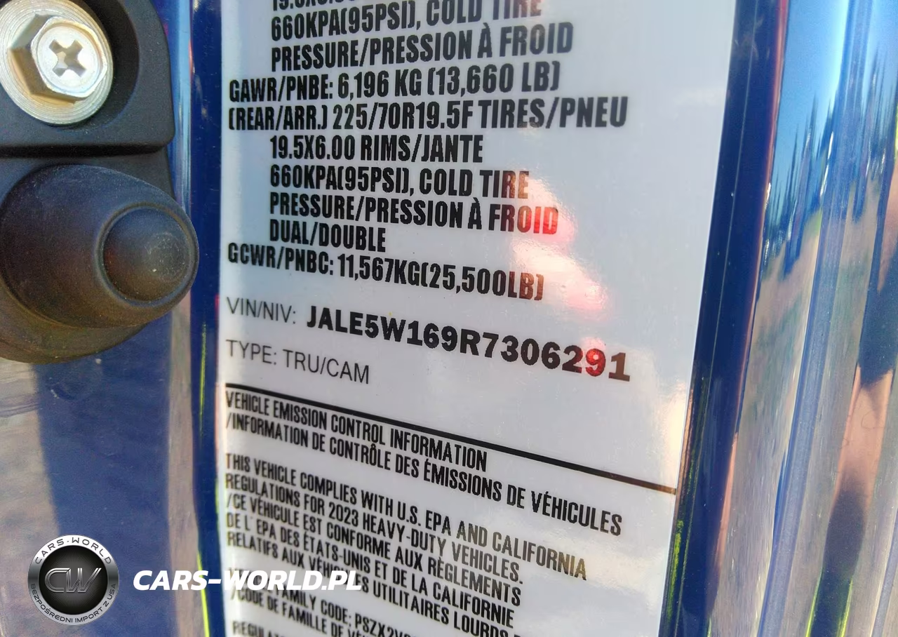 2024 Isuzu Nrr VIN:JALE5W169R7306291 - 8