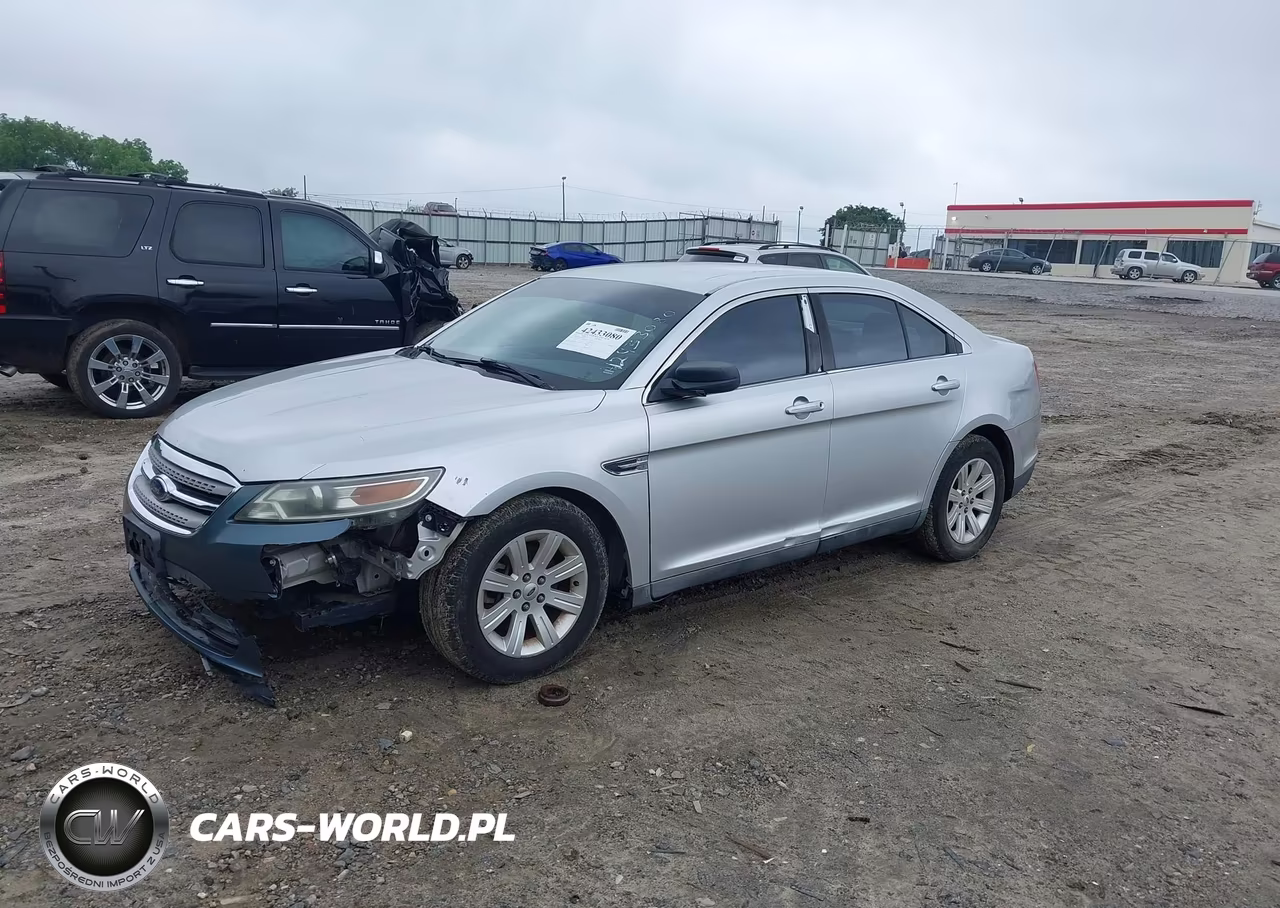 2010 Ford Taurus Se VIN:1FAHP2DW6AG166319 - 2