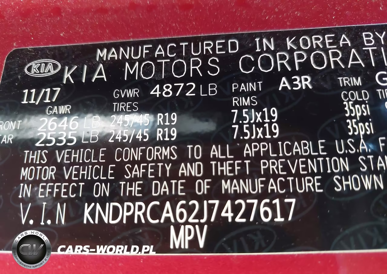 2018 Kia Sportage Sx Turbo VIN:KNDPRCA62J7427617 - 9