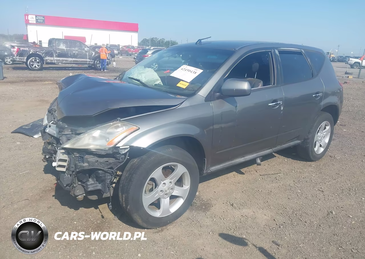 2005 Nissan Murano Sl VIN:JN8AZ08W85W414798 - 2