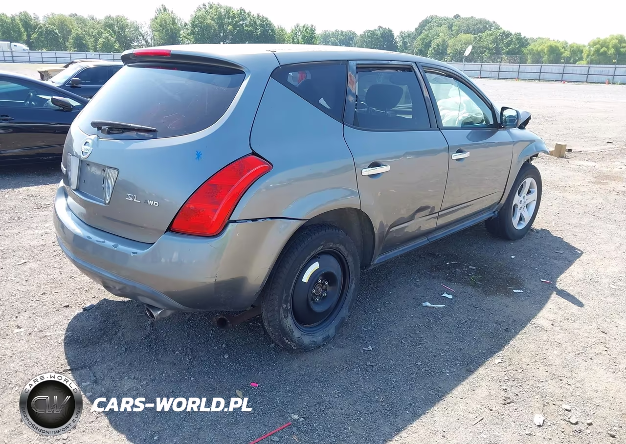2005 Nissan Murano Sl VIN:JN8AZ08W85W414798 - 4