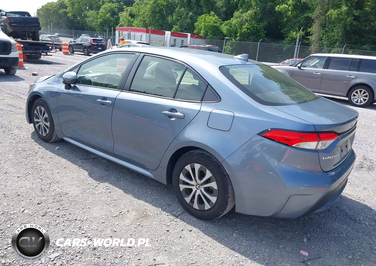 2022 Toyota Corolla Hybrid Le VIN:JTDEAMDE6NJ058955 - 3