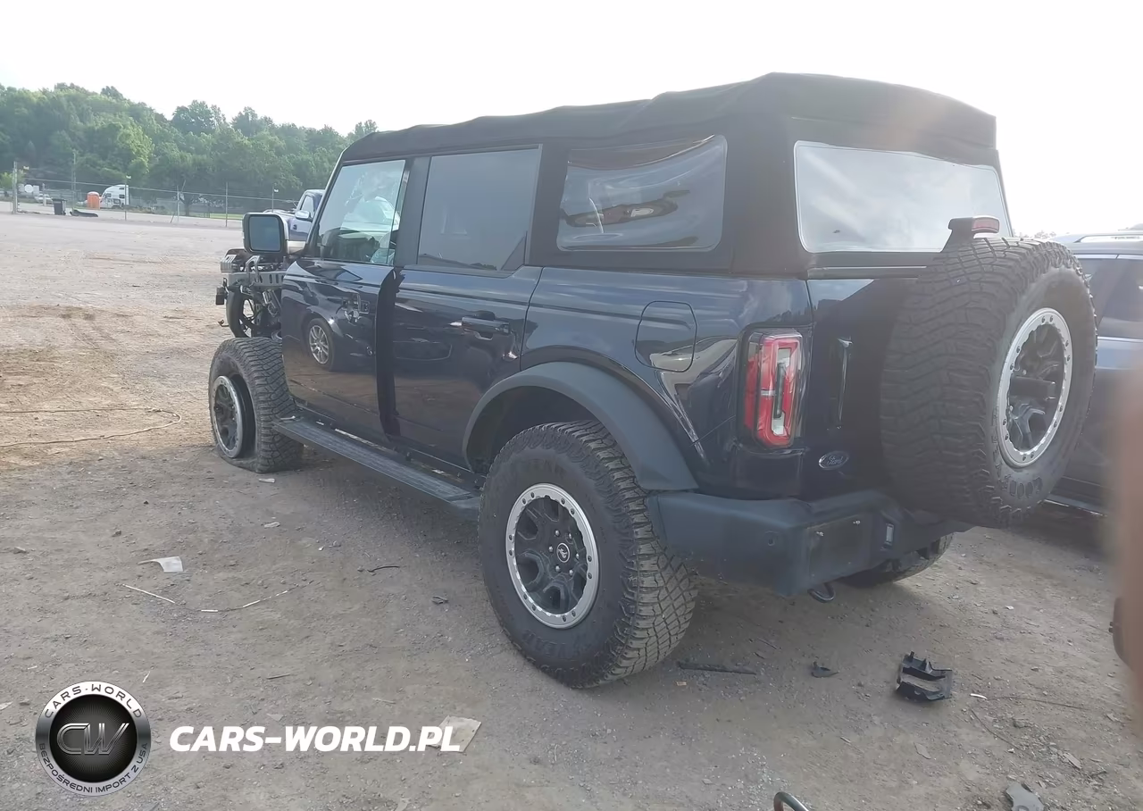 2021 Ford Bronco Outer Banks VIN:1FMEE5DP7MLA91974 - 3