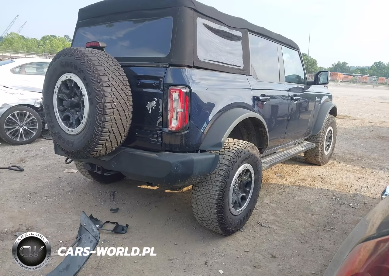 2021 Ford Bronco Outer Banks VIN:1FMEE5DP7MLA91974 - 4