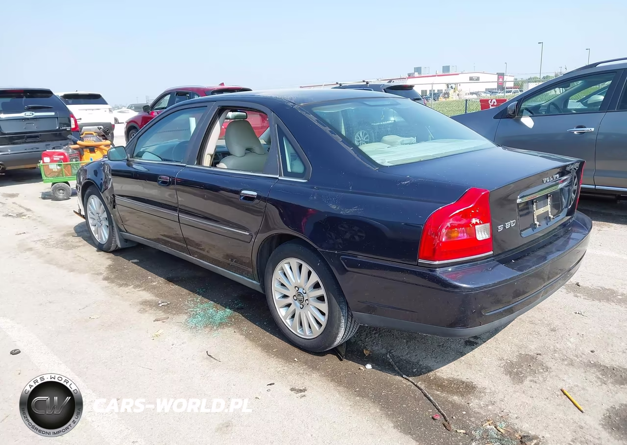 2006 Volvo S80 2.5T VIN:YV1TS592061437924 - 3