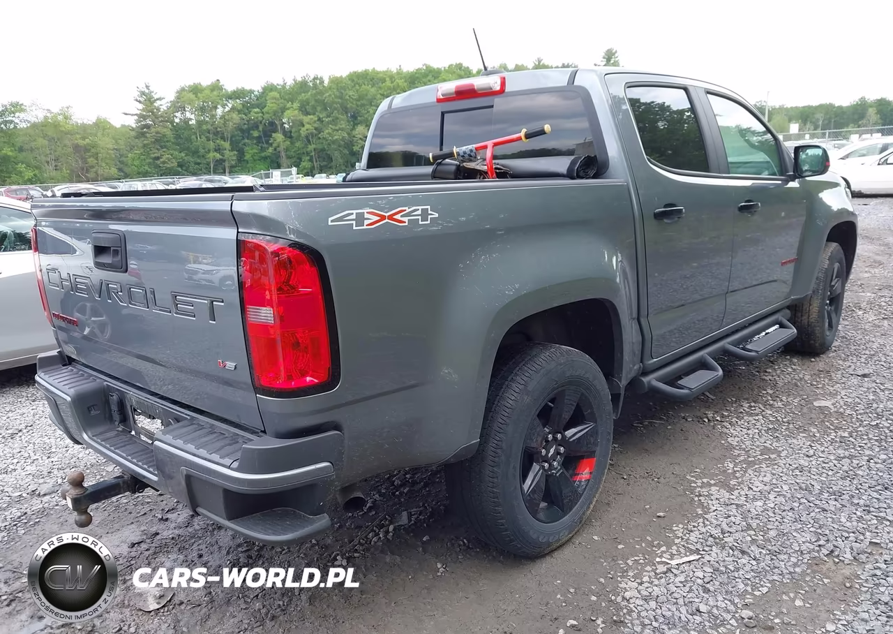 2022 Chevrolet Colorado 4Wd Short Box Lt VIN:1GCGTCENXN1148296 - 4