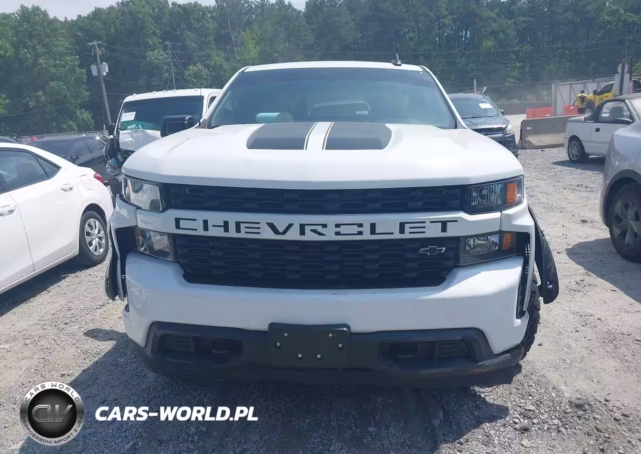 2021 Chevrolet Silverado 1500 2Wd Double Cab Standard Bed Custom VIN:1GCRWBEK2MZ301480 - 12